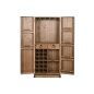 Portabottiglie Home ESPRIT Marrone Abete 64,5 x 45 x 146,5 cm