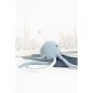 Peluche Crochetts OCÉANO Azzurro Bianco Polipo Balena Pesci 29 x 84 x 14 cm 4 Pezzi