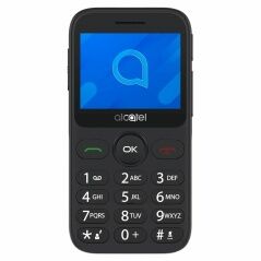 Telefono Cellulare Alcatel 2020X 4 mb ram Nero 16 GB RAM Argentato