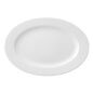 Piatto da pranzo Ariane Prime Ovale Bianco Ceramica 38 x 25 cm (6 Unità)