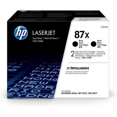 Toner HP CF287XD Black