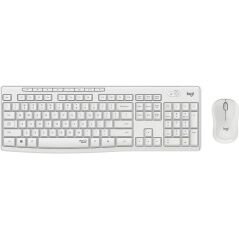 Keyboard and Mouse Logitech MK295 White Qwerty Italian
