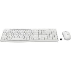 Keyboard and Mouse Logitech MK295 White Qwerty Italian