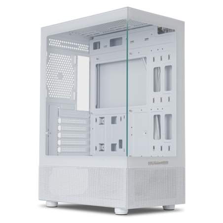 ATX Semi-tower Box Nox NXHUMMERVSNWH White Black