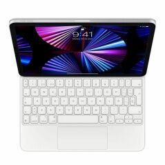Tastiera Apple MJQJ3Y/A Bianco Qwerty in Spagnolo QWERTY iPad Pro 11″