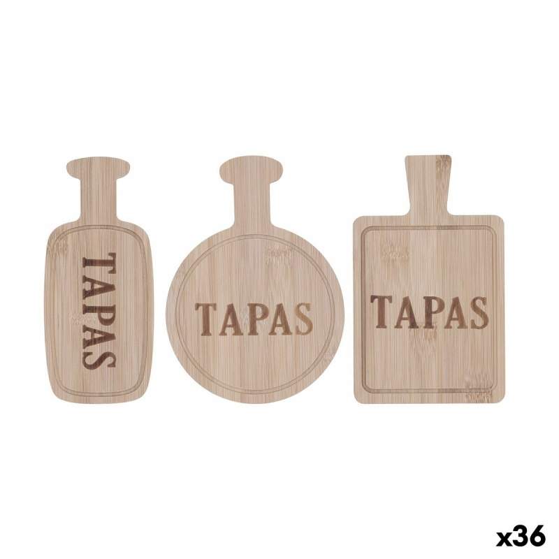 Tagliere per servire Quid Tapas Legno (36 Unità)