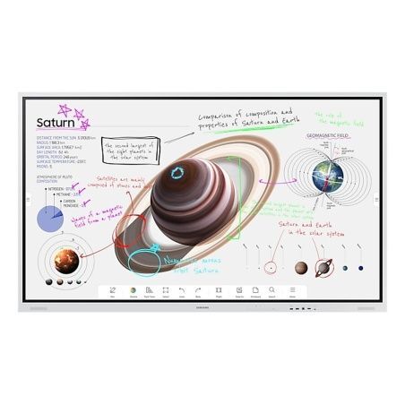 Interactive Touch Screen Samsung WM75B 75" Edge-LED 60 Hz