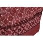 Borsa Donna Home ESPRIT Rosso Verde Corallo 55 x 14 x 35 cm (3 Unità)