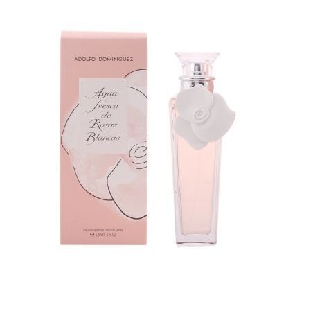 Women's Perfume Agua Fresca Rosas Blancas Adolfo Dominguez Agua Fresca Rosas Blancas EDT 125 ml