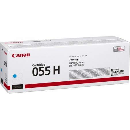 Toner Originale Canon 055H Ciano