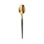 Set of Spoons Amefa Soprano Black Golden Metal Stainless steel 12 Units