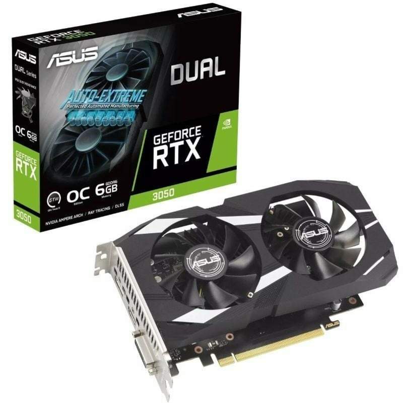 Scheda Grafica Asus Dual GeForce Nvidia GeForce RTX 3050 6 GB GDDR6