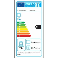 Forno LG WSED7613S 76 L Acciaio inossidabile