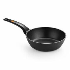 Non-stick frying pan BRA Efficient Black Aluminium Ø 24 cm (1 Unit)