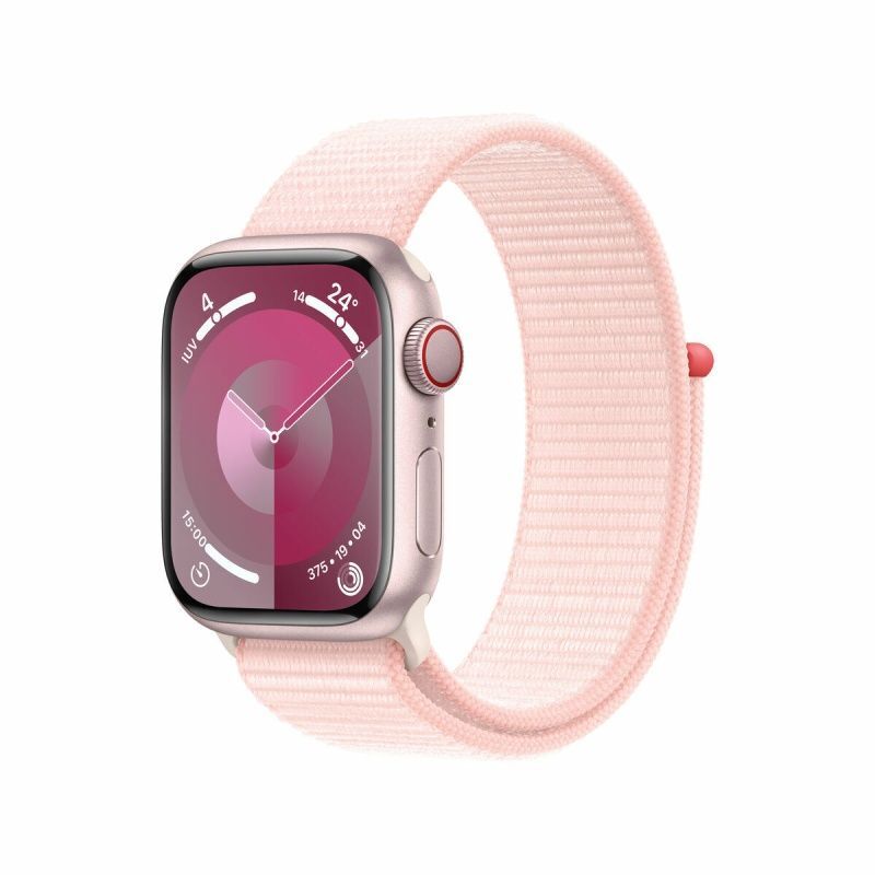 Watch Strap Watch S9 Apple MRJ13QL/A Pink 1,9" 41 mm