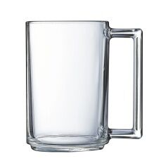 Cup Luminarc À La Bonne Heure Transparent Breakfast Glass (250 ml) (24 Units)