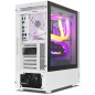 Case computer desktop ATX Nox Hummer Nemesis ARGB Bianco