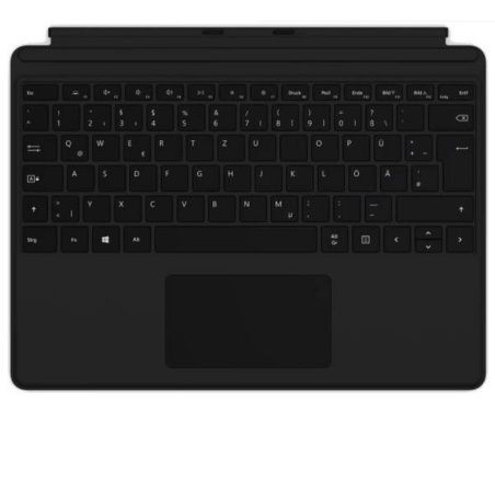 Tastiera con Touchpad Surface Pro 8/Pro X Microsoft 8XB-00012 Nero Qwerty in Spagnolo
