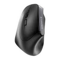 Mouse senza Fili Cherry JW-4550_LEFT 1200 DPI Ergonomico Wireless Mancini Nero