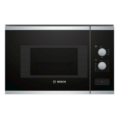 Microonde da Incasso BOSCH BFL520MS0 20 L 800W Nero Nero/Argentato 800 W 20 L