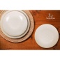 Dinnerware Set Santa Clara Moonlight 18 Pieces Porcelain (2 Units)