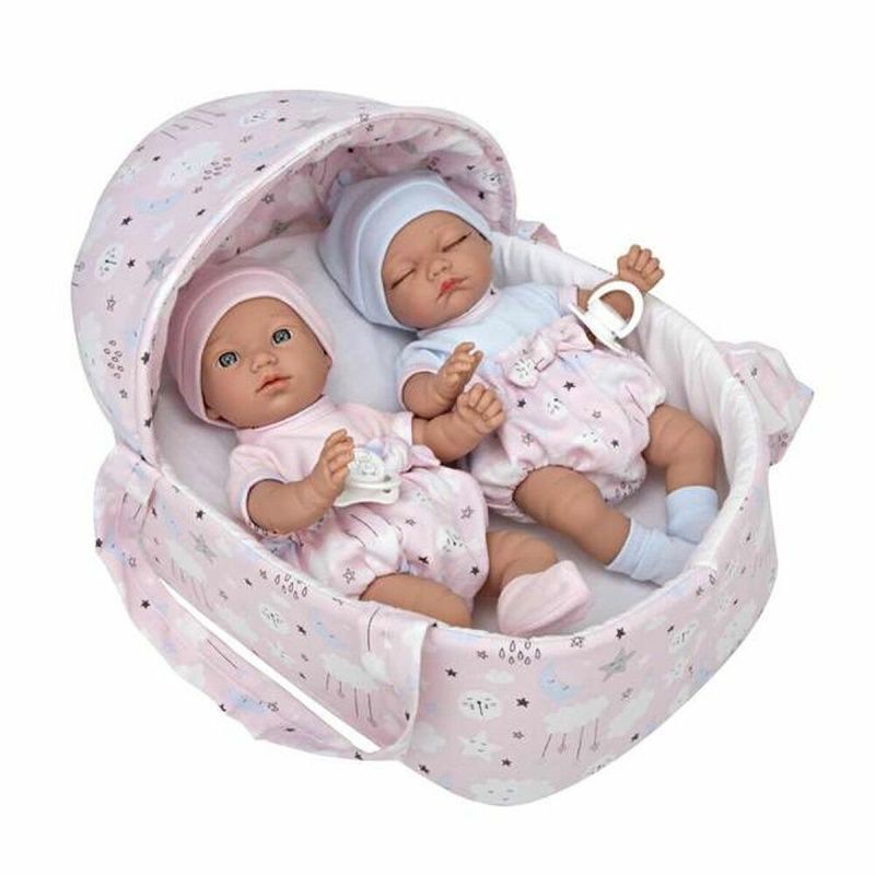 Baby doll Arias Elegance Twins Basket