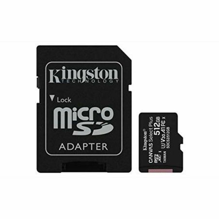 Scheda Di Memoria Micro SD con Adattatore Kingston SDCS2/512GB 512 GB