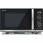 Microwave with Grill Sharp Black 20 L 800 W 1200 W