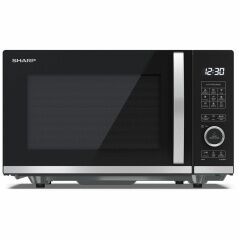 Microwave with Grill Sharp Black 20 L 800 W 1200 W