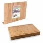 Bamboo Countertop Chopping Board Quttin 88909 (35 x 25 x 1,2 cm) Bamboo (8 Units)