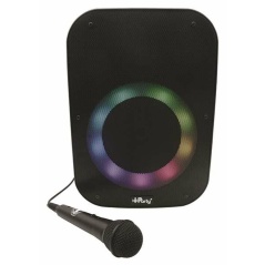 Speaker with Karaoke Microphone Lexibook Party 26 x 20 x 36 cm