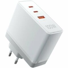 Caricabatterie da Parete Vention FEGW0-EU Bianco 100 W (1 Unità)