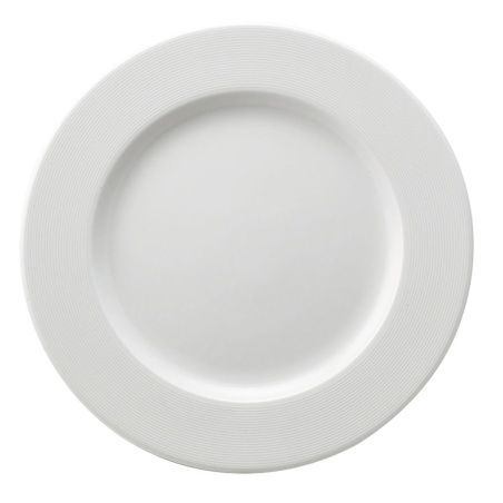 Piatto da pranzo Ariane Orba Bianco Ceramica Ø 27 cm (12 Unità)