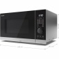 Microwave with Grill Sharp YCPG234AES Black 23 L 1400 W 900 W