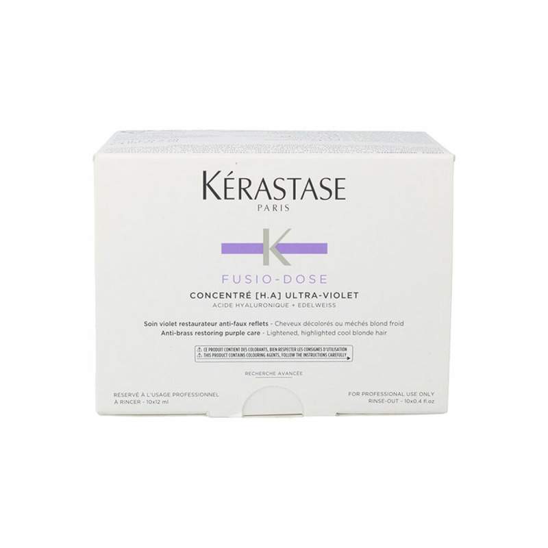 Colour Neutralising Kerastase E3430000 Anti-yellowing Treatment 10 Units 12 ml