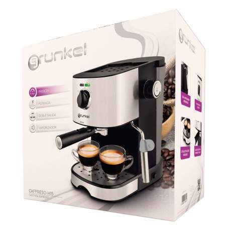 Drip Coffee Machine Grunkel CAFPRESOH-15 Silver 1 L