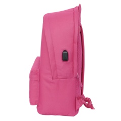 Laptop Backpack Munich Basic Fuchsia 31 x 44 x 18 cm