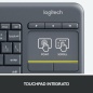 Keyboard Logitech 920-007135 Grey QWERTY