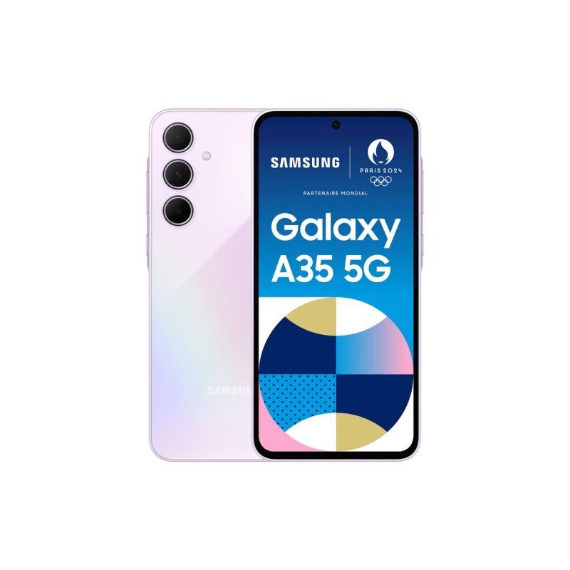 Smartphone Samsung A35 5G L.VIOLET 8 GB RAM 256 GB Lilac