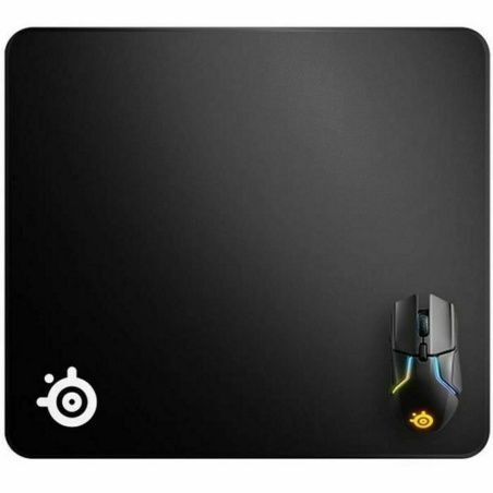 Tappetino per Mouse SteelSeries QcK Edge Large Nero Gaming 40 x 45 cm