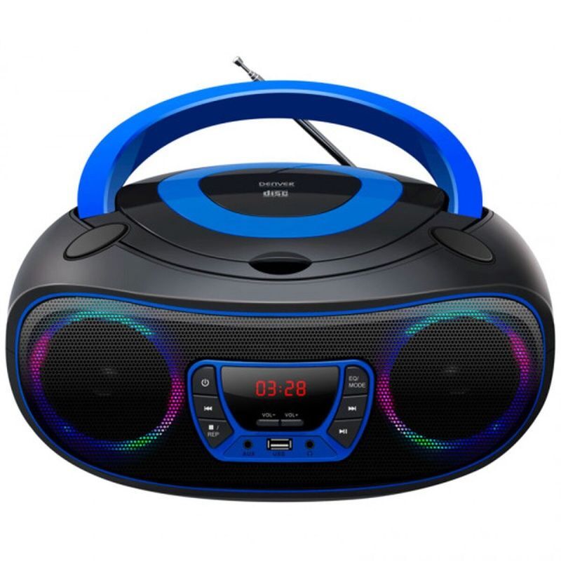 Radio CD MP3 Denver Electronics 111141300011 Bluetooth LED LCD