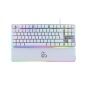 Gaming Keyboard Newskill Gungnyr TKL Pro Ivory Spanish Qwerty LED RGB