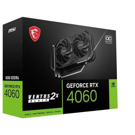 Scheda Grafica MSI GeForce RTX 4060 VENTUS 2X Geforce RTX 4060 8 GB GDDR6