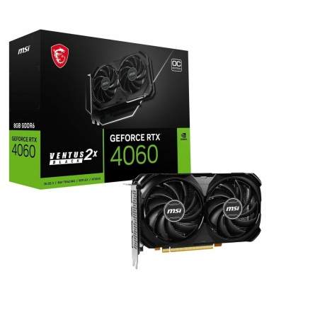 Scheda Grafica MSI GeForce RTX 4060 VENTUS 2X Geforce RTX 4060 8 GB GDDR6