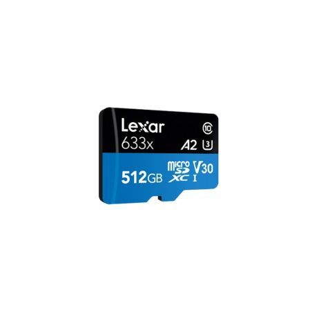 Scheda Di Memoria Micro SD con Adattatore Lexar 633x 512 GB