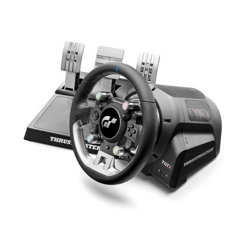 Racing Steering Wheel Thrustmaster T-GT II Black