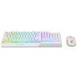 Keyboard and Mouse MSI Vigor GK30 Spanish Qwerty White