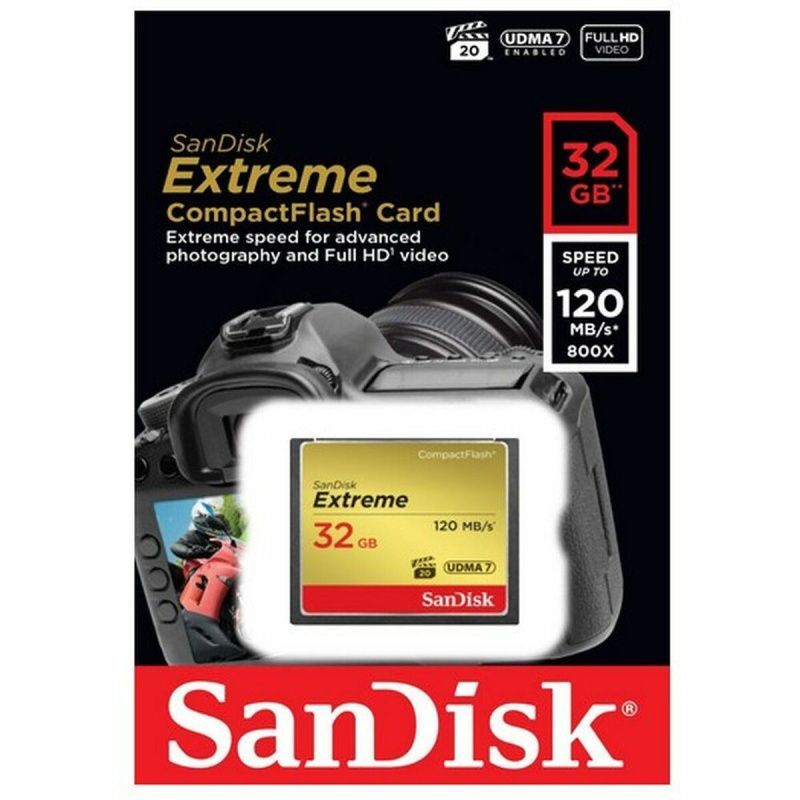 Flash Memory SanDisk SDCFXSB-032G-G46 32GB