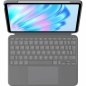 Custodia per Tablet Logitech iPad Air 2024 iPad Air 2022 Grigio Qwerty in Spagnolo QWERTY