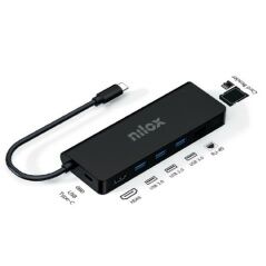 Hub USB Nilox 4k Alluminio HDMI